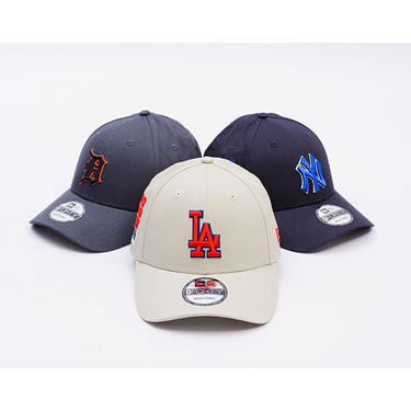 Šiltovka New Era New Era MLB 9FORTY Side Patch LA Dodgers Adjustable Cap Béžová | 60595218, 4