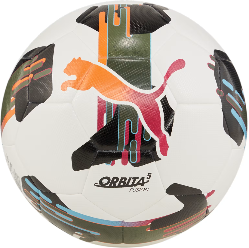 Športový doplnok Puma Puma Orbita 5 Fusion Soccer Ball Biela | 084331-01