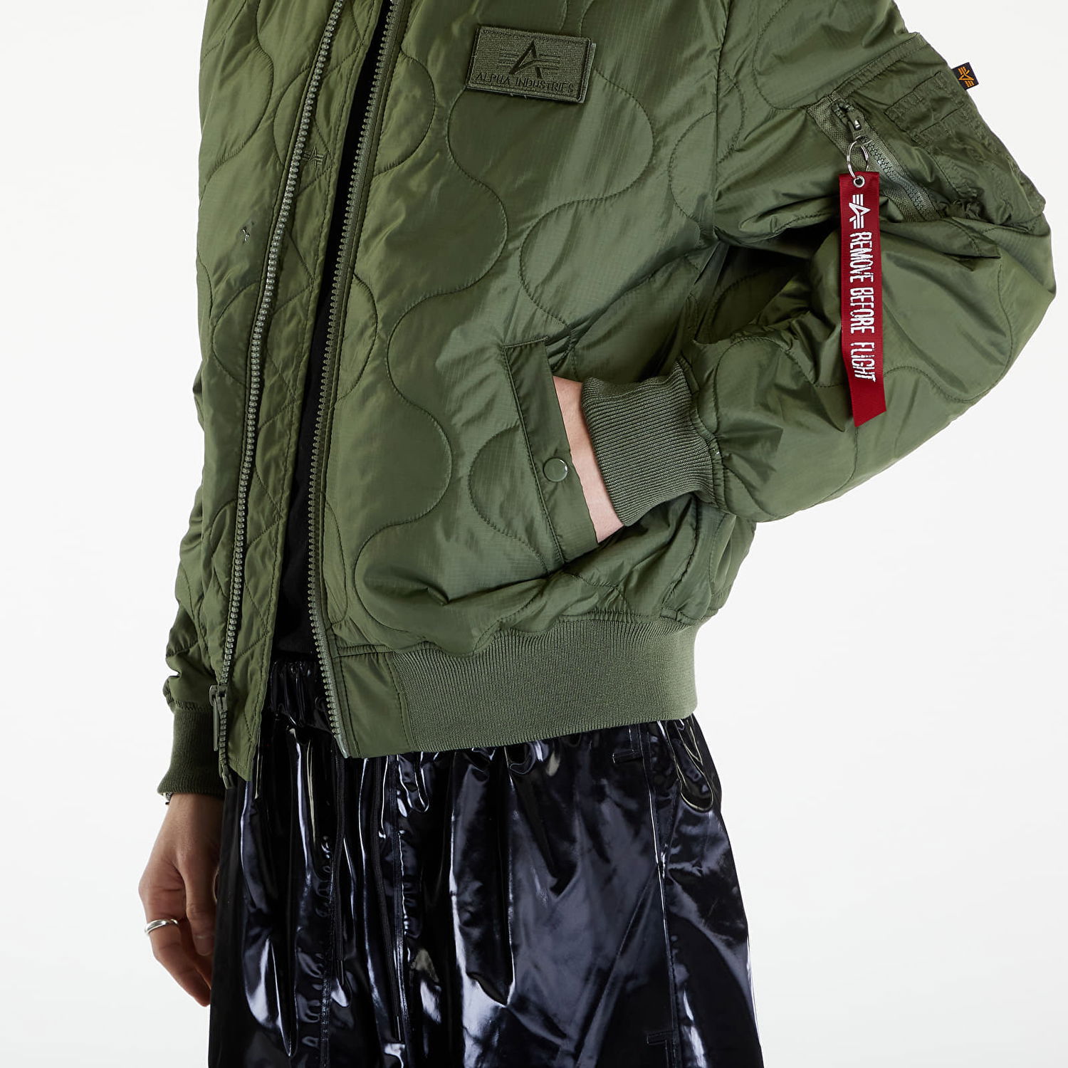 Bomber bunda Alpha Industries MA-1 ALS Sage Green Zelené | 136135 01, 1