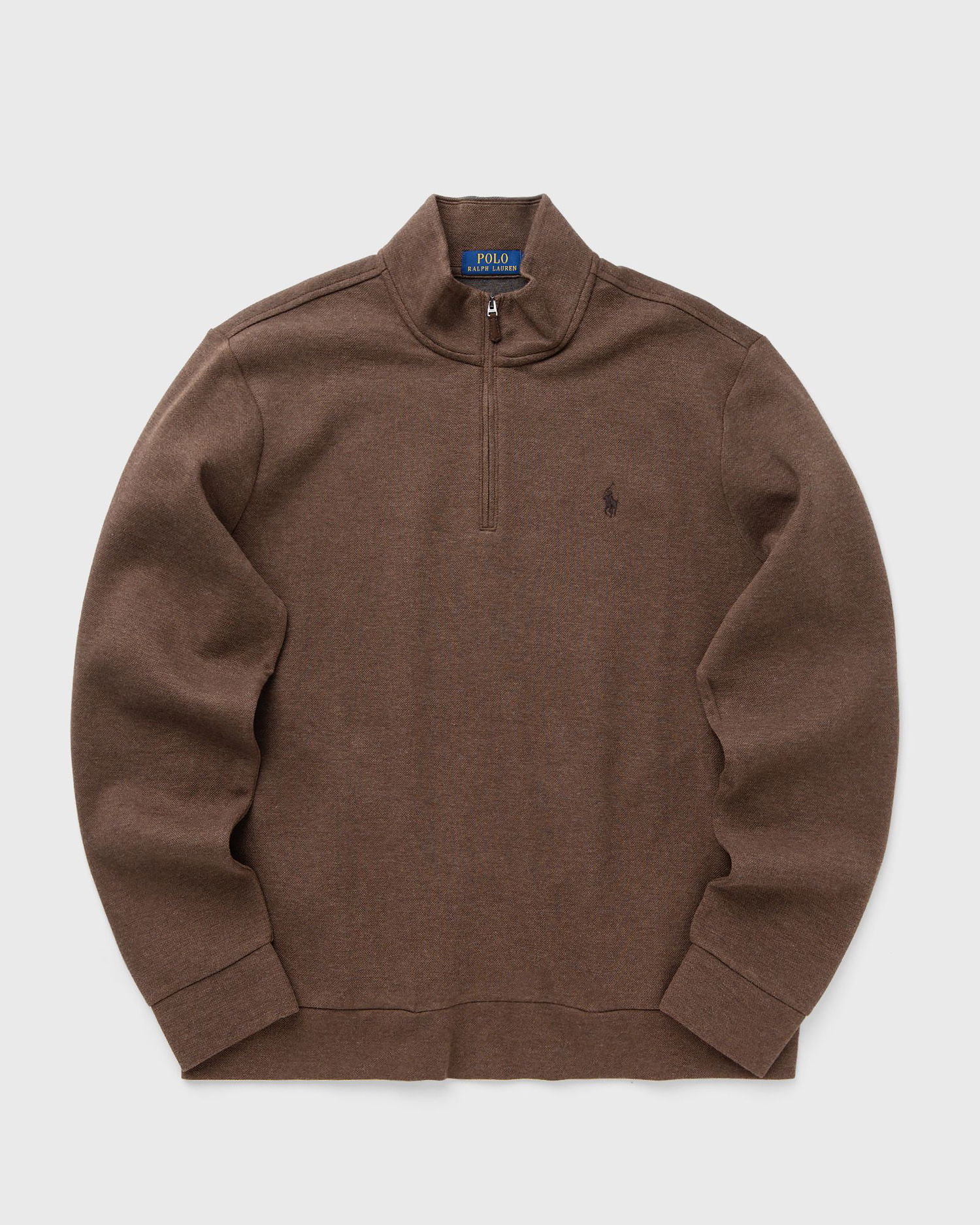 Mikina Polo by Ralph Lauren LONG SLEEVE PULLOVER Half-Zip Sweatshirt Hnedá | 710909883009, 0