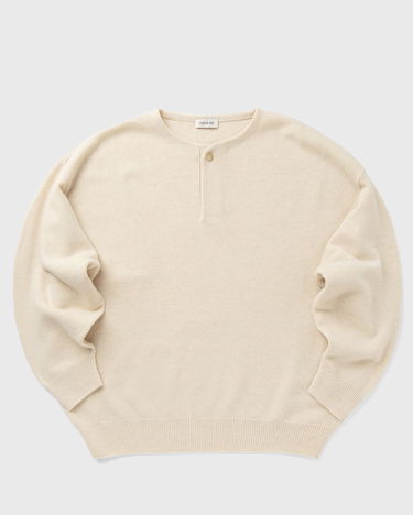 Sveter Fear of God Henley Knit Sweater Béžová | FG25FW20-202LAW-001, 1