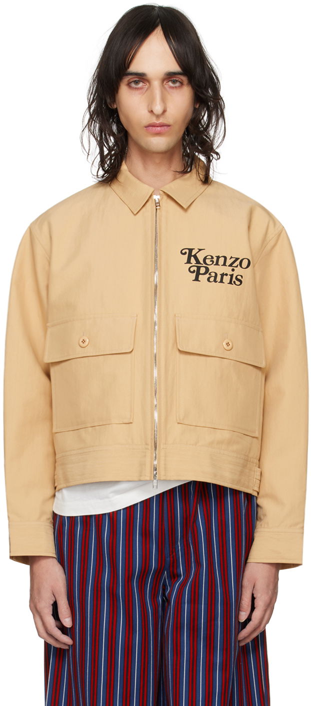 Bunda KENZO Paris Verdy Jacket Béžová | FE55BL1659OX, 0
