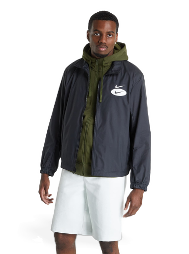 Bunda Nike Swoosh League Woven Lined Jacket Čierna | DM5479-010