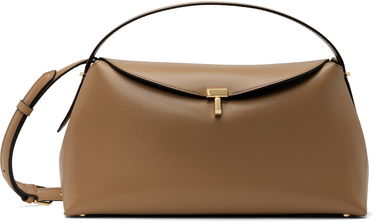 Kabelka TOTEME TOTEME T-Lock Leather Top Handle Bag Hnedá | 241-WAL956-LE0025, 0