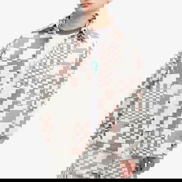 Košeľa ERL Checkerboard Canvas Shirt Rôznofarebný | ERL08J010-BKW, 2