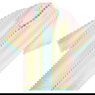 Košeľa Casablanca For The Love Of Dance Pastel Gradient Wave Cuban Collar Shirt Rôznofarebný | M-SP26-SH-003-03, 1