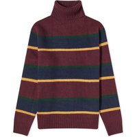 Sveter Polo by Ralph Lauren Polo Ralph Lauren Stripe Roll Neck Knit Aged Wine Rôznofarebný | 710918117001, 1
