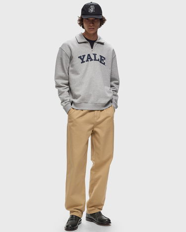 Mikina Les Deux Half-Zip Sweatshirt With Logo Šedá | COL200089-310310, 3