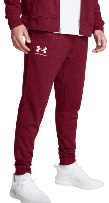 Tepláky Under Armour Rival Terry Jogger Pants Červená | 1380843-625, 0