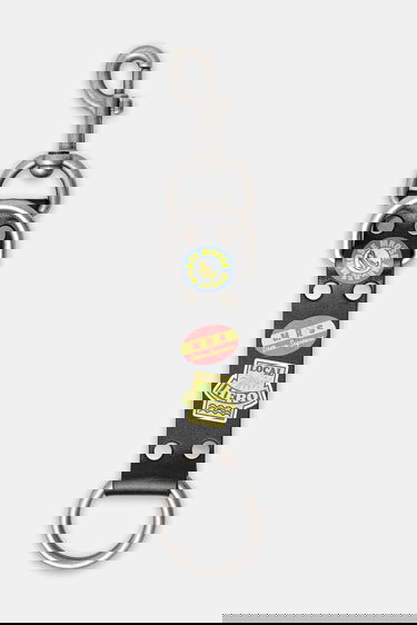 Kľúčenka Martine Rose Martine Rose Bondage Leather Keychain Čierna | 1166LP01030, 0