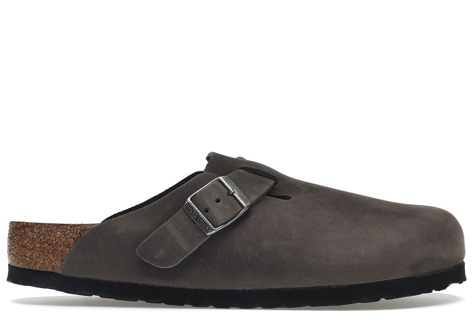 Tenisky a topánky Birkenstock Boston Soft Footbed Oiled Leather Iron Grey Šedá | 1013255/1013256, 0