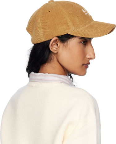 Šiltovka A.P.C. A.P.C. Charlie 'Rue Madame' Corduroy Baseball Cap Béžová | COHBB-M24163, 2