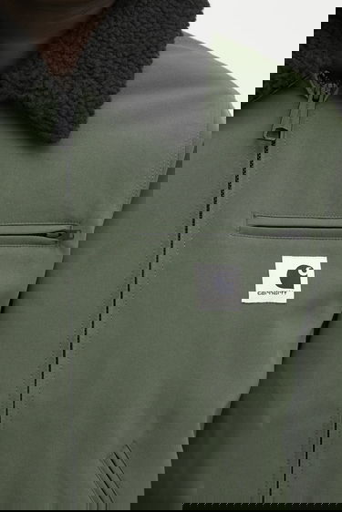 Bunda Carhartt WIP Newkirk Cropped Jacket with Faux Fur Collar Zelené | I035699.3CWXX, 3