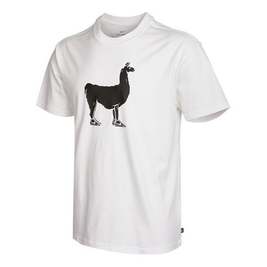 Tričko Nike SB SB Printing Loose Fit T-Shirt Biela | DD1299-100, 0