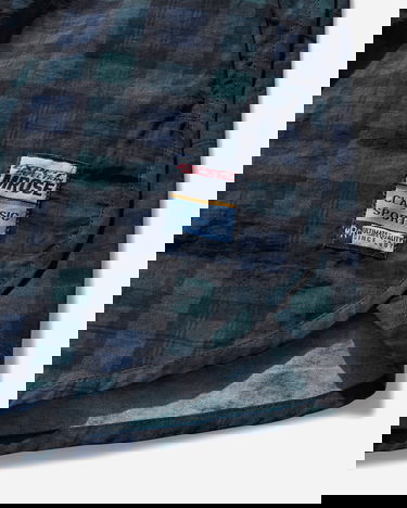 Šortky Martine Rose Tailored Gym Shorts Tartan Modrá | 323WP11024, 3