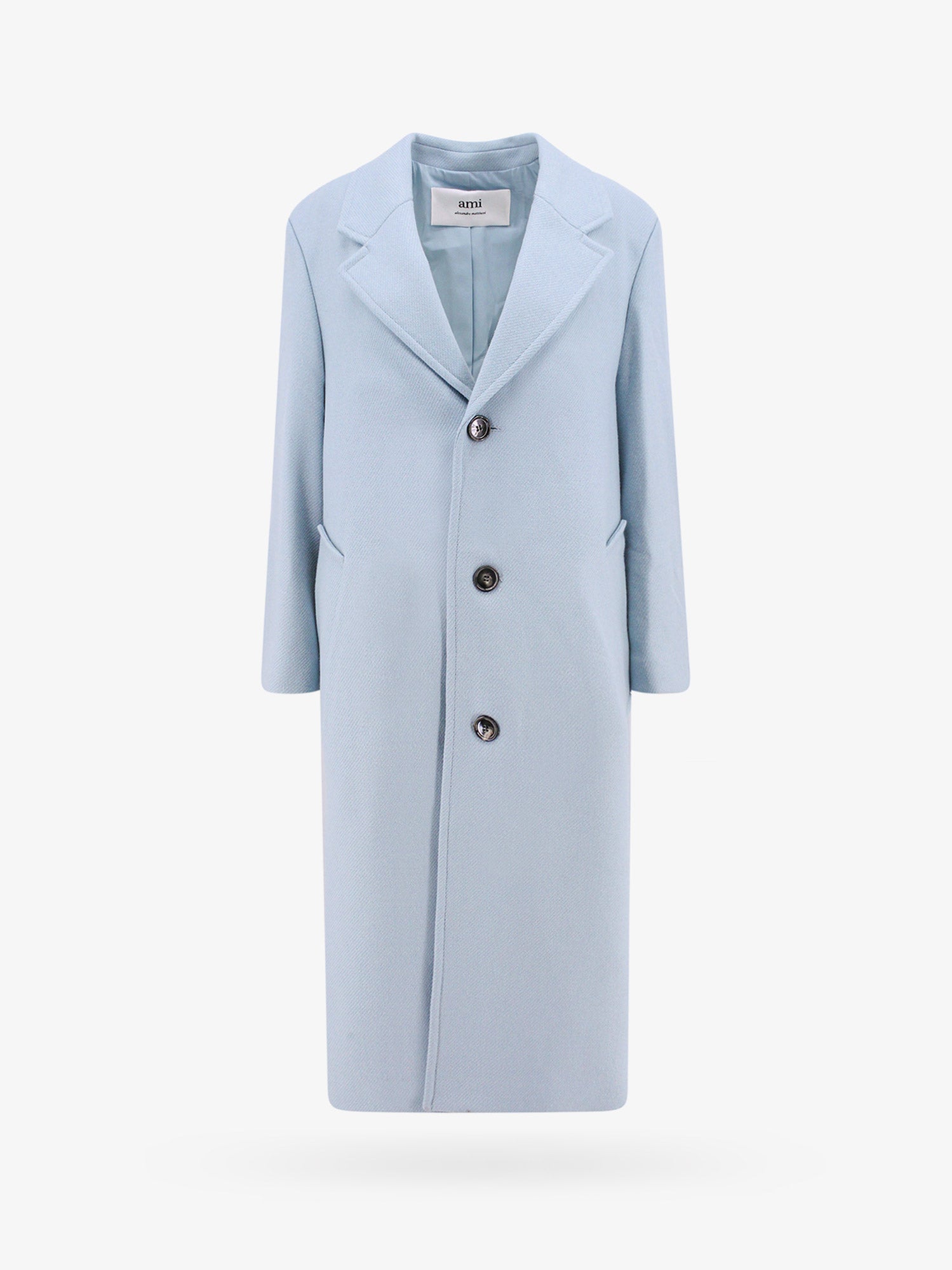 Kabáty AMI Women's Single-Breasted Coat Modrá | FC0307WV0016468, 0