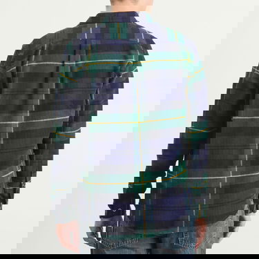 Košeľa Portuguese Flannel Cabin Flannel Check Shirt Rôznofarebný | AW25018-NVG, 3