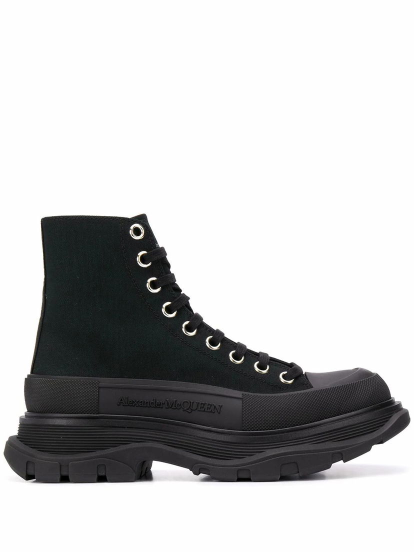 Tenisky a topánky Alexander McQueen Tread Slick Ankle Boots Čierna | 611706W4L321000