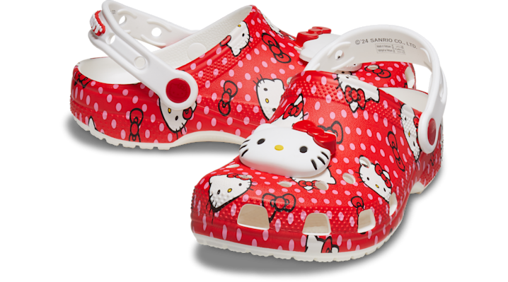 Tenisky a topánky Crocs Hello Kitty Classic Clogs Červená | 210576-90H, 1