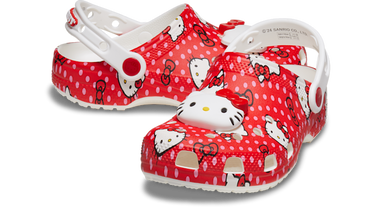 Tenisky a topánky Crocs Hello Kitty Classic Clogs Červená | 210576-90H, 1