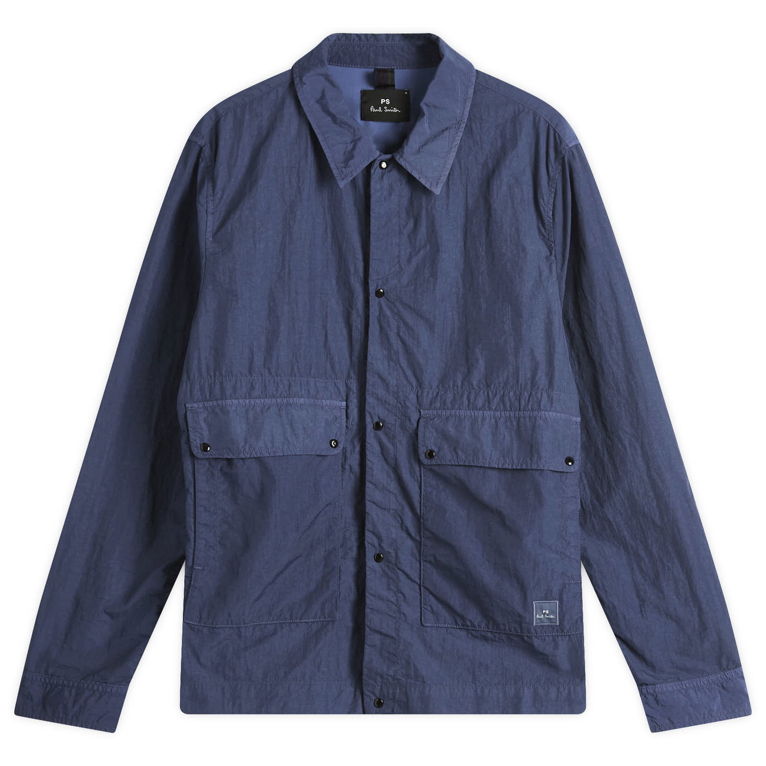 Bunda Paul Smith Paul Smith Unlined Two-Pocket Jacket, Size Large Modrá | M2R-453Z-P22257-47, 0