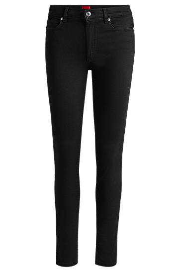 Džínsy BOSS Skinny Fit Stretch Denim Jeans Čierna | 50522436