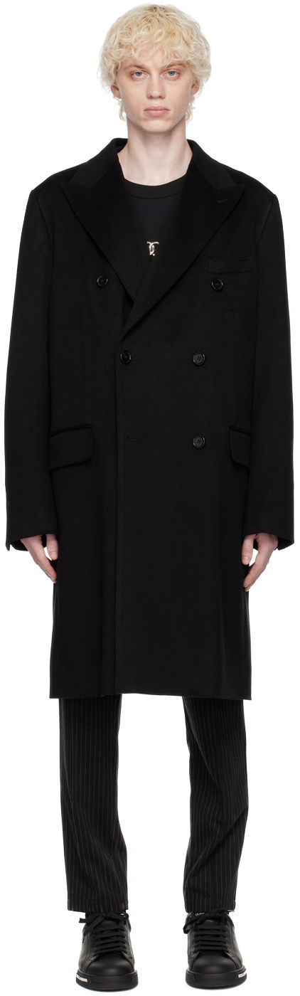 Kabáty Dolce & Gabbana Black Deconstructed Coat Čierna | G033FTFU20O, 0