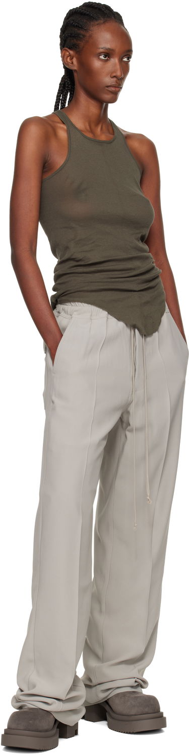 Nohavice Rick Owens Rick Owens Concordians Dietrich Drawstring Trousers Šedá | RP02E4325 HY, 3