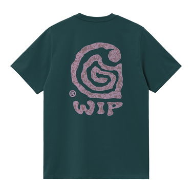 Tričko Carhartt WIP Short Sleeve Helix T-Shirt Zelené | I035194_9, 3