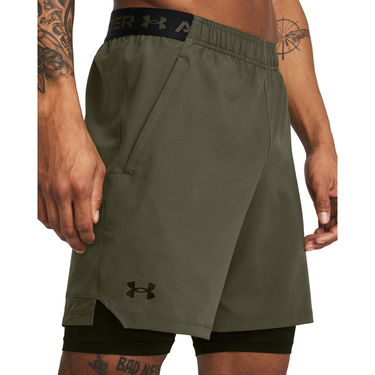Šortky Under Armour Vanish Woven 2-in-1 Training Shorts Zelené | 1373764-390, 0