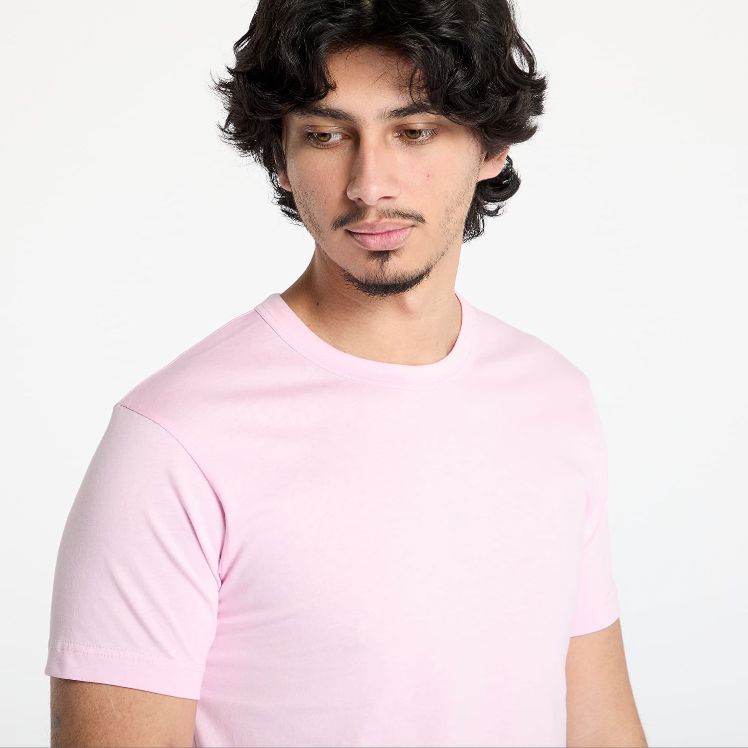 Tričko Comme des Garçons Comme des Garçons SHIRT Knit T-Shirt Ružová | FO-T024 PINK, 1