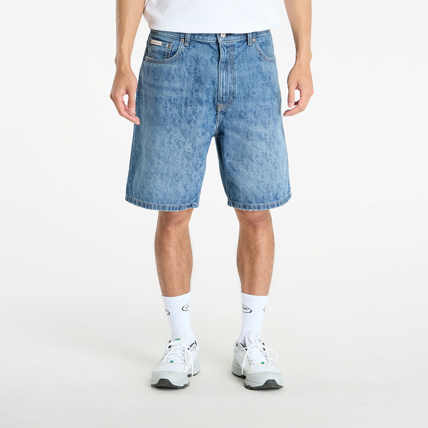 Šortky CALVIN KLEIN Calvin Klein Jeans 90S CK Celtic Sea Denim Shorts Modrá | LV04RC722G X6L, 0