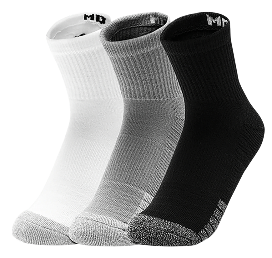 Ponožky Under Armour Heatgear Quarter 3-Pack Socks Šedá | 1353262-002, 0