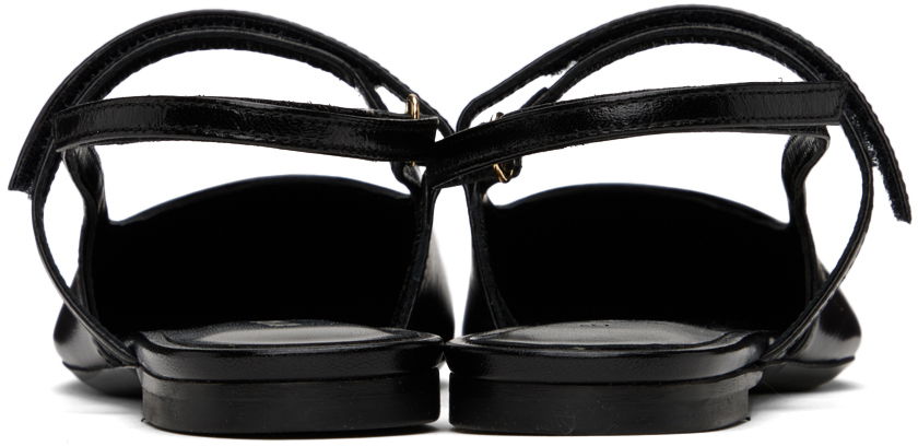 Oblečenie BY FAR BY FAR Jess Slingback Ballerina Flats Čierna | 22SSJESFBLGLS, 1