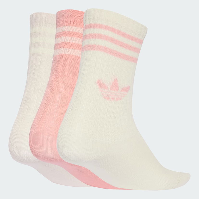 Ponožky adidas Performance Crew Socks - 3 Pairs Ružová | JJ1990