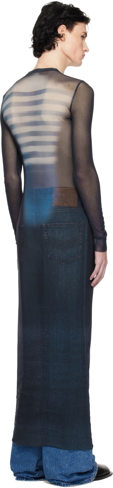 Tričko Jean Paul Gaultier Jean Paul Gaultier 'Le Mâle' Maxi Dress Rôznofarebný | 25/33-F-RO366-T576-595601, 2