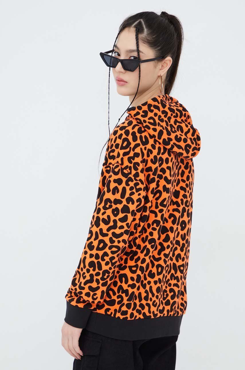 Mikina adidas Originals Hoodie X Rich Mnisi Oranžová | HC4476, 1