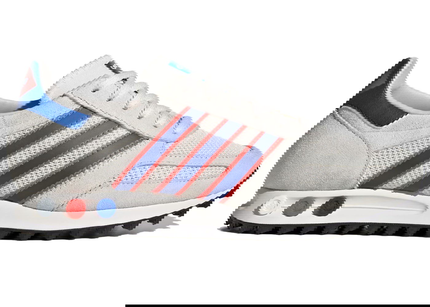 Tenisky a topánky adidas Originals adidas LA Trainer Chalk White Royal Blue Bright Red Šedá | ID4663, 0