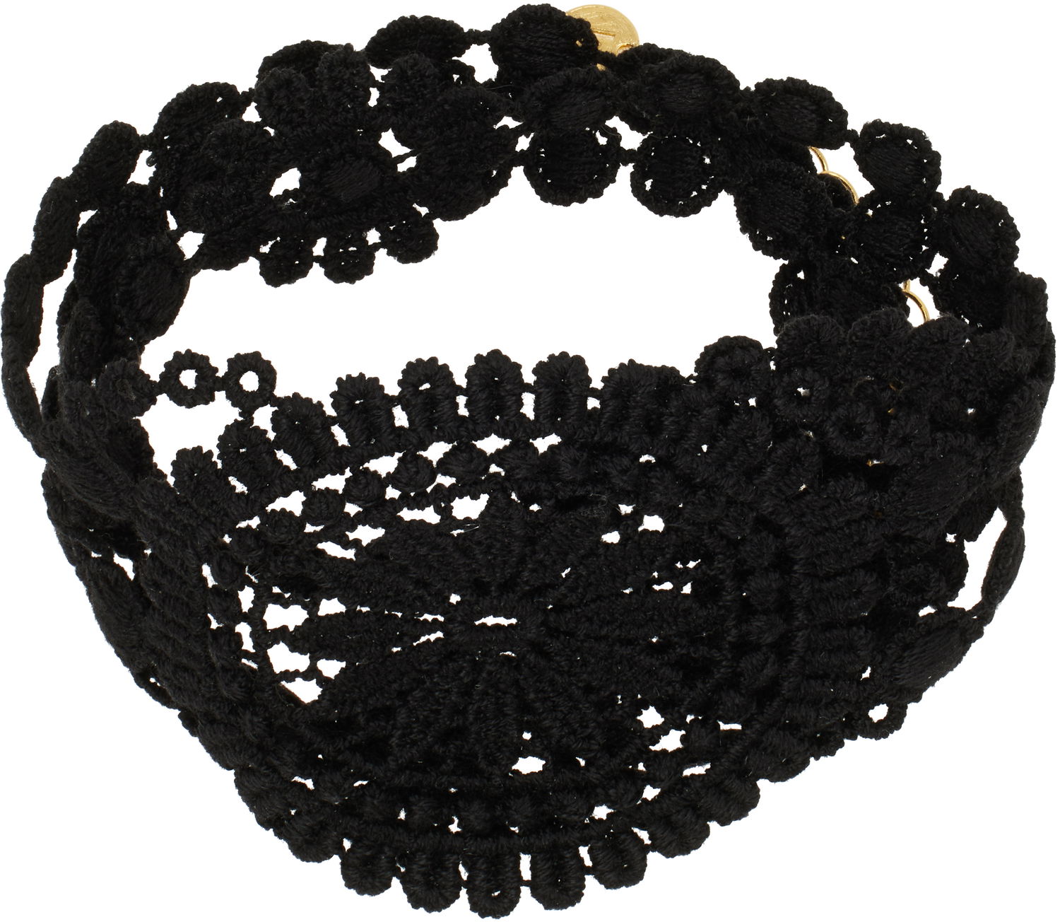 Náhrdelník UNDERCOVER Undercover Lace Bracelet Čierna | UC1E4A02, 0