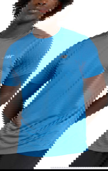 Tričko New Balance Sport Essentials T-Shirt Modrá | mt41222-beu, 0