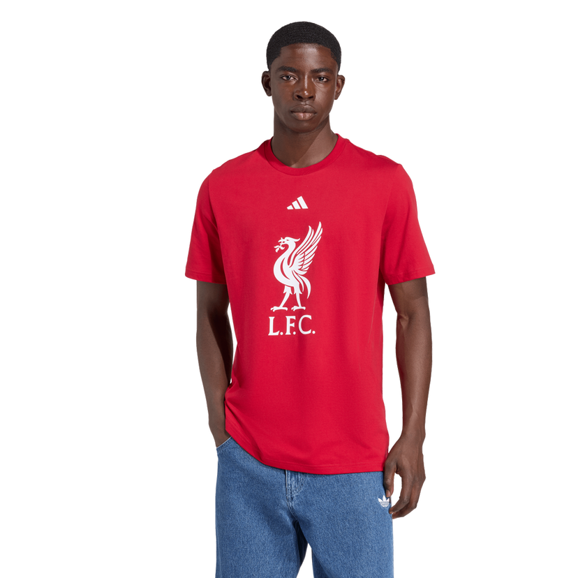 Tričko adidas Originals LFC DNA Graphic T-Shirt Červená | JW7894