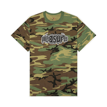 Tričko Pleasures Strain Logo T-Shirt Rôznofarebný | P21W054 CAMO, 0