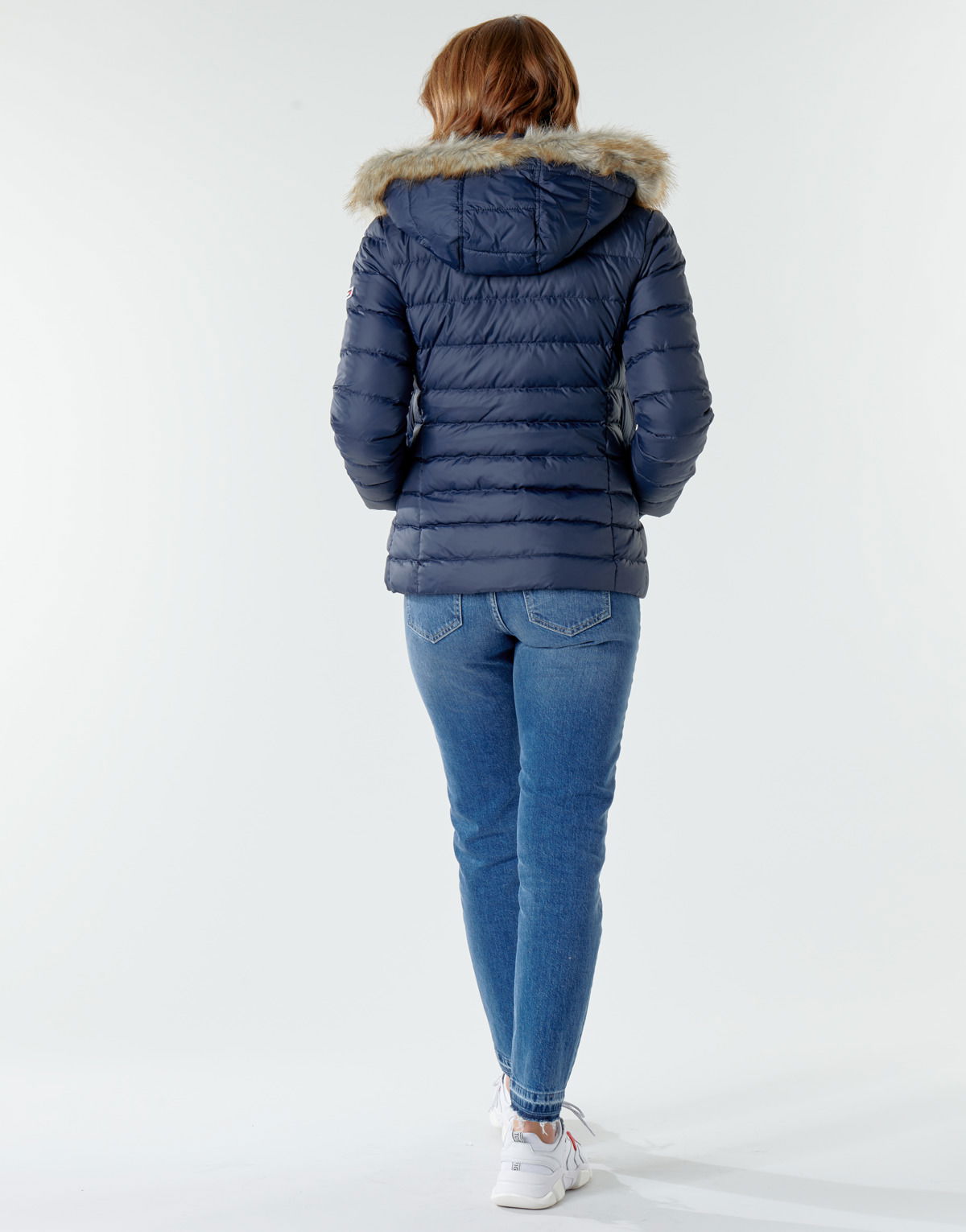 BASIC HOODED DOWN JACKET