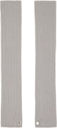 Rick Owens Concordians Rasato Knit Arm Warmers