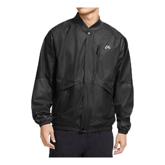 Bomber bunda Nike SB SB Skate Windproof Jacket Čierna | CK5246-011