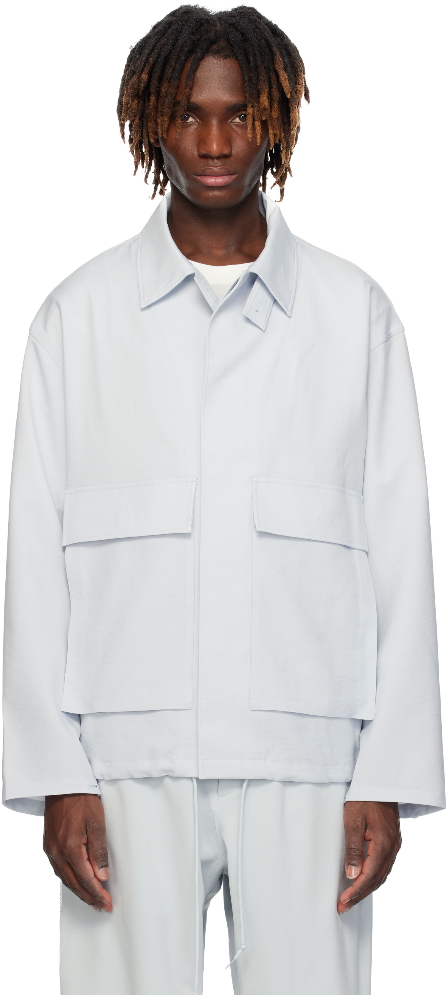 Bunda Y-3 Y-3 Sport Uniform Coach Jacket Modrá | JM7798, 0