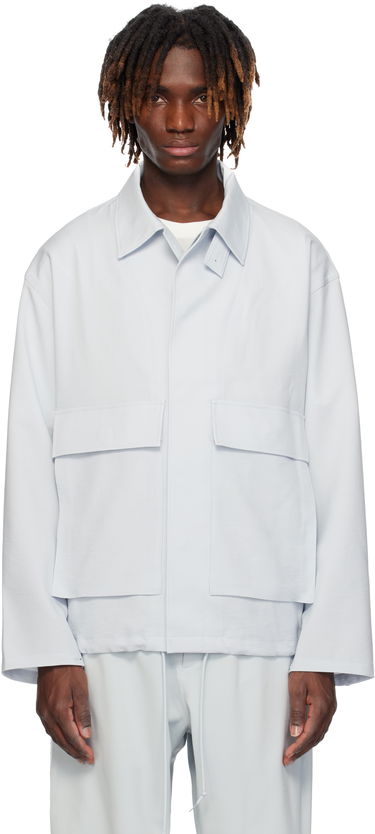 Bunda Y-3 Y-3 Sport Uniform Coach Jacket Modrá | JM7798, 0