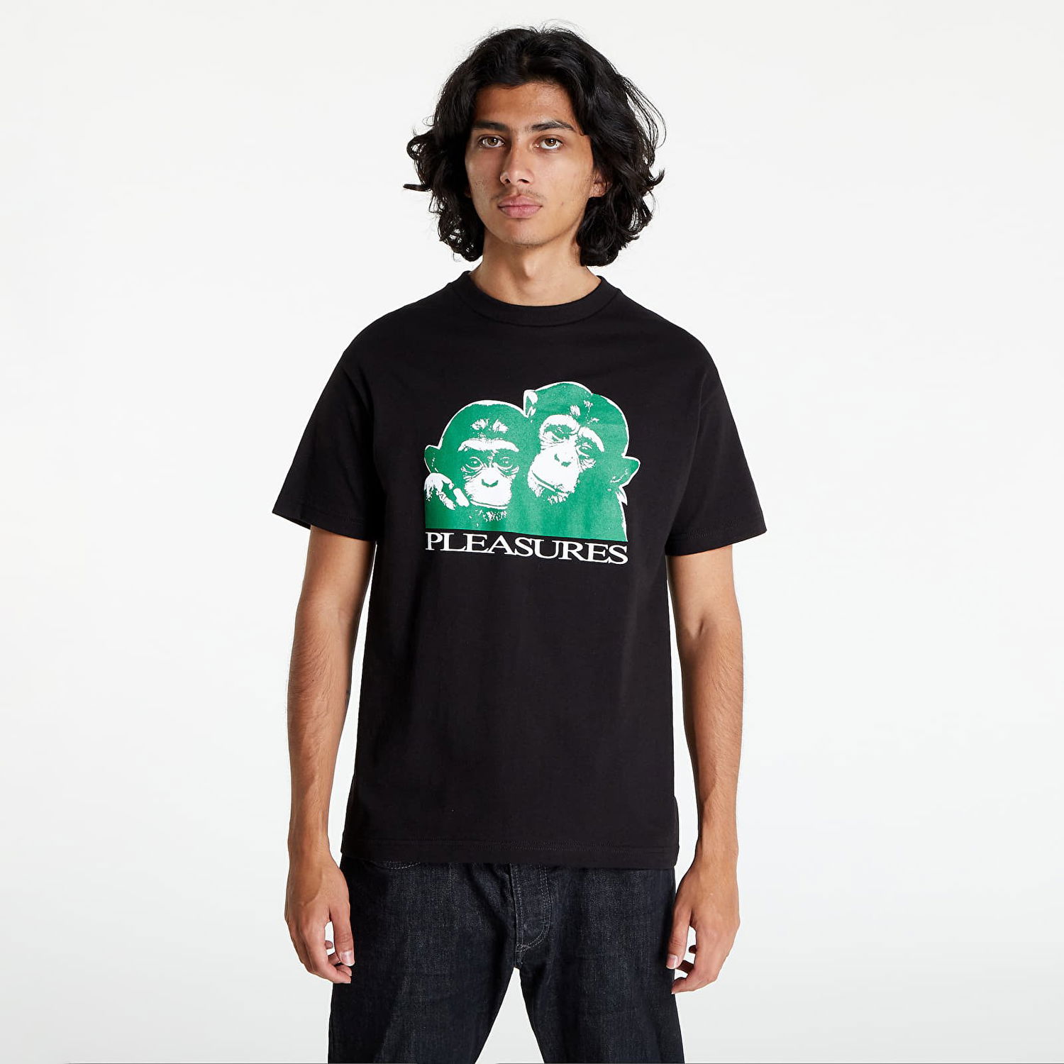 Tričko Pleasures Friendship T-Shirt Čierna | P22F057 BLACK, 0
