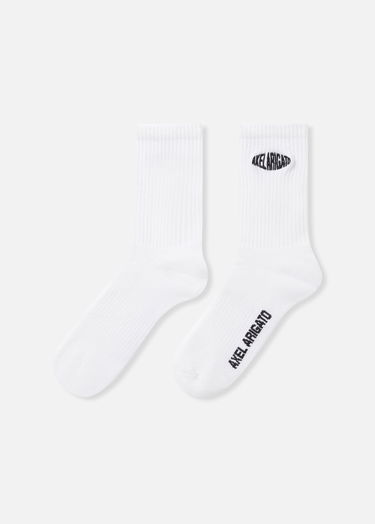 Ponožky AXEL ARIGATO Distort Logo Socks Biela | X3954001, 4