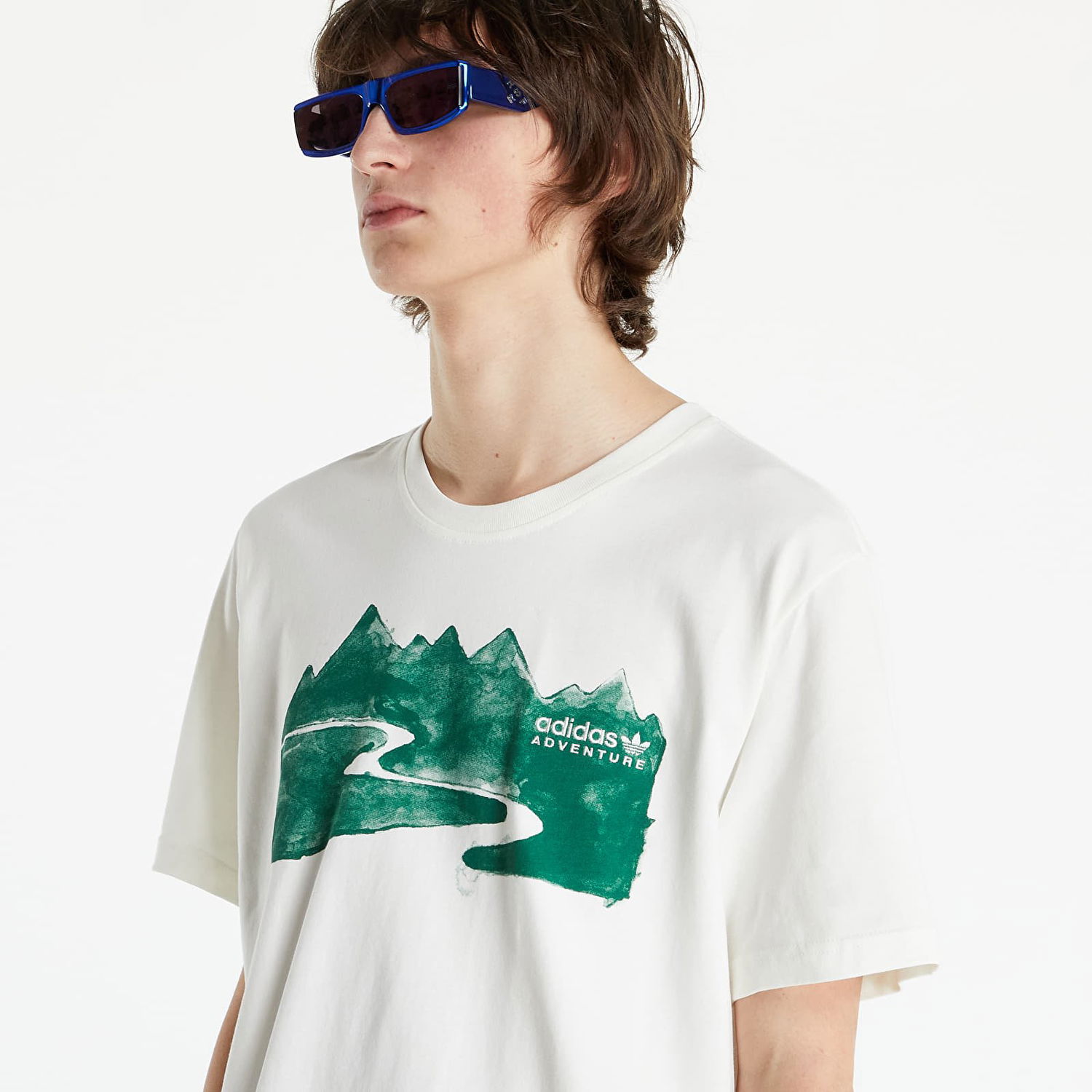 Tričko adidas Originals Adventure Mountain Ink Tee Biela | HF4769, 1